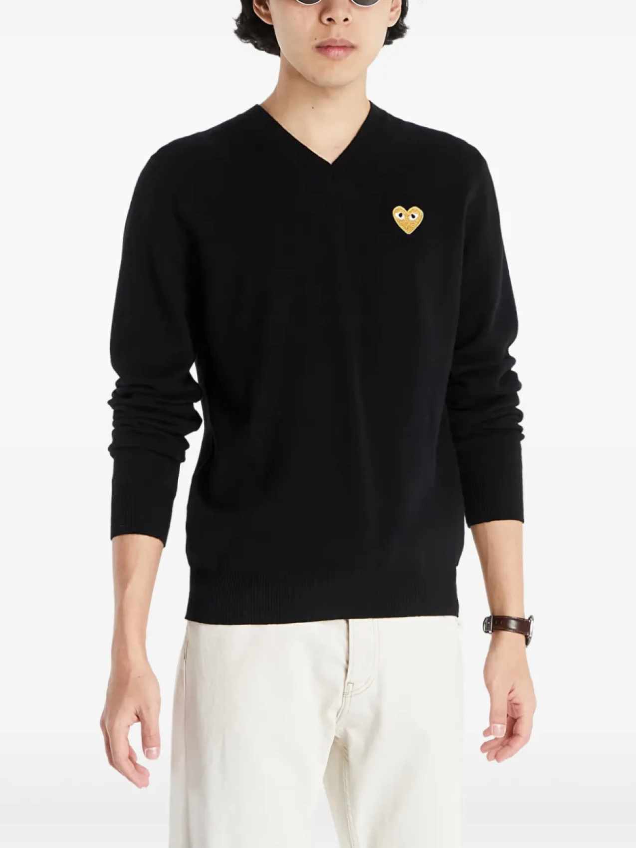 Comme Des Garçons Play шерстяной джемпер, черный
Comme Des Garçons Play шерстяной джемпер, черный