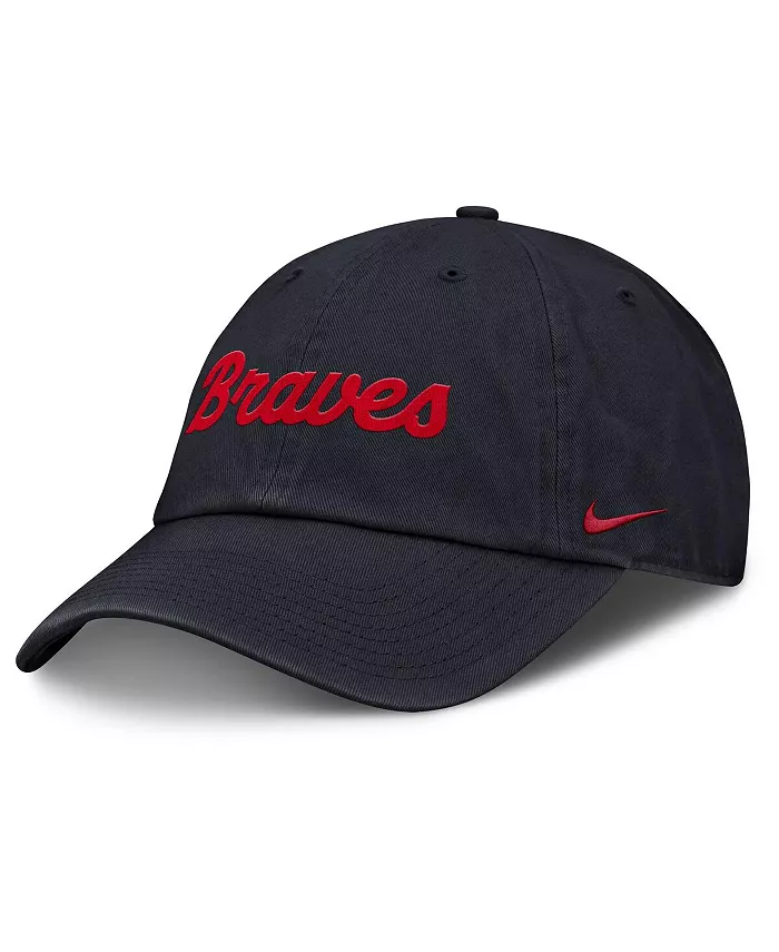Женская регулируемая кепка Atlanta Braves Club в синем цвете Nike
Женская регулируемая кепка Atlanta Braves Club в синем цвете Nike