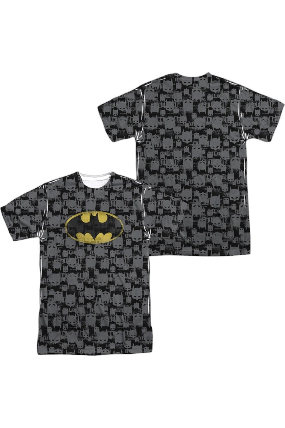 Футболка с коротким рукавом для взрослых из 100% полиэстера с принтом Batman Caped Crusader Repeat (спереди/сзади) Gildan, белый
Футболка с коротким рукавом для взрослых из 100% полиэстера с принтом Batman Caped Crusader Repeat (спереди/сзади) Gildan, белый