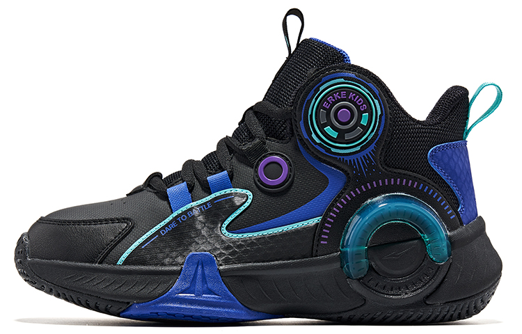 ERKE KIDS Ультра мун кэшинг мид топ баскетбольные кроссовки black blue детские
ERKE KIDS Ультра мун кэшинг мид топ баскетбольные кроссовки black blue детские