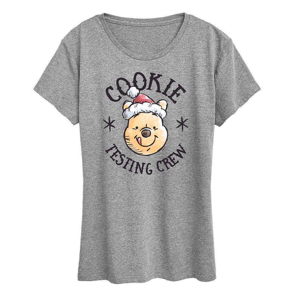 Женская футболка Disney's Winnie The Pooh с рисунком Cookie Crew, цвет Heather Gray
Женская футболка Disney's Winnie The Pooh с рисунком Cookie Crew, цвет Heather Gray