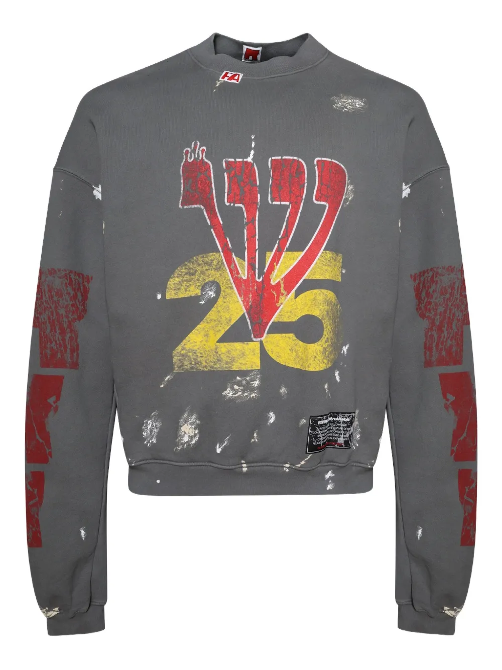 Хлопковая толстовка RRR123, серый
Хлопковая толстовка RRR123, серый