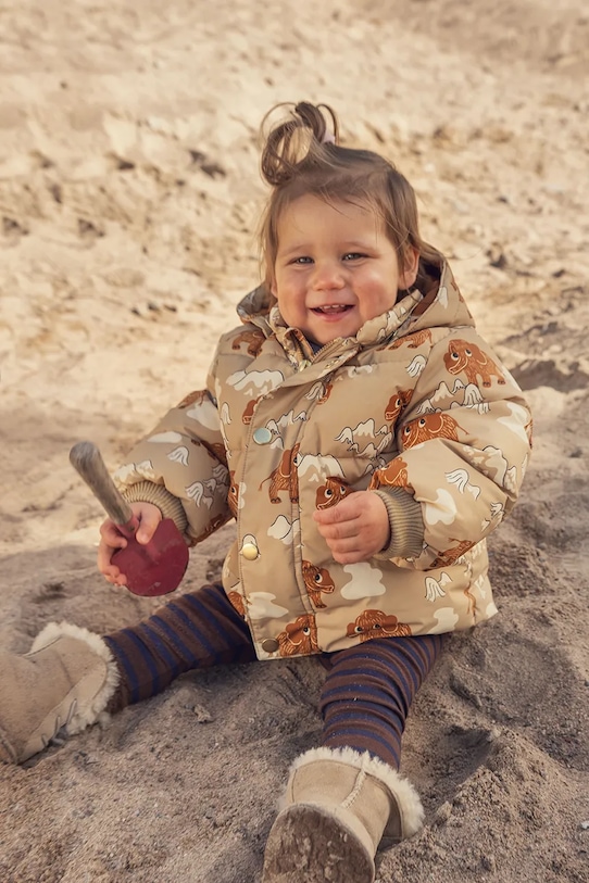Детская куртка Mammoths Mini Rodini, бежевый
Детская куртка Mammoths Mini Rodini, бежевый