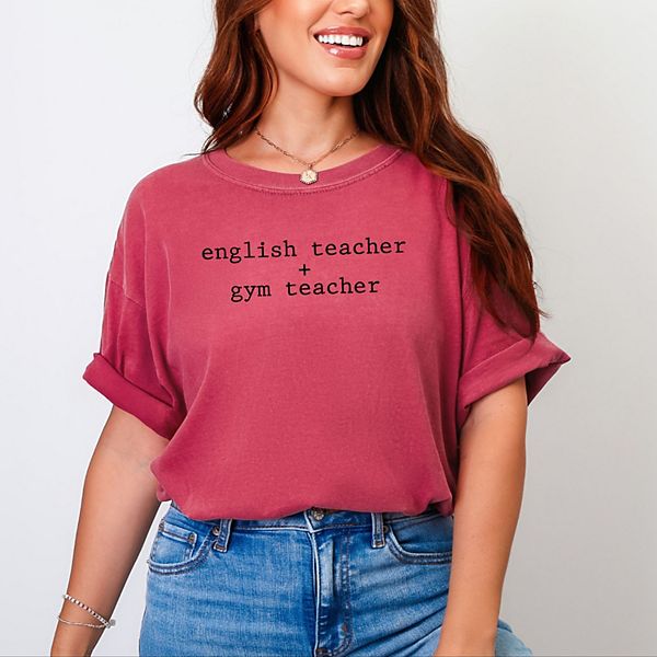 Футболка женская garment dyed English teacher + gym teacher Simply Sage Market, Crimson, Зеленый, Футболка женская garment dyed English teacher + gym teacher Simply Sage Market, Crimson
Футболка женская garment dyed English teacher + gym teacher Simply Sage Market, Crimson, Зеленый, Футболка женская garment dyed English teacher + gym teacher Simply Sage Market, Crimson
