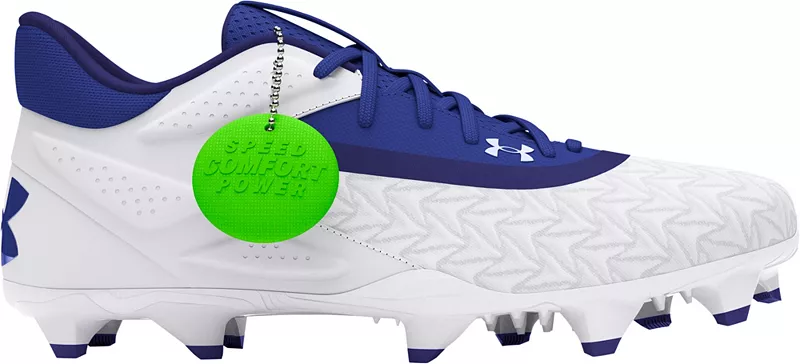 Мужские бейсбольные бутсы Under Armour Yard MT 3.0 из ТПУ, цвет White/Royal
Мужские бейсбольные бутсы Under Armour Yard MT 3.0 из ТПУ, цвет White/Royal