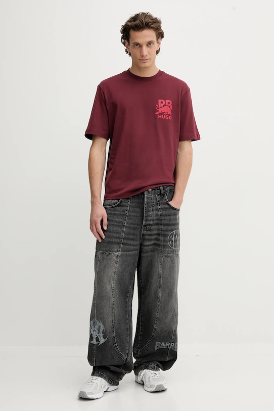 Хлопковая футболка Hugo, бордовый, Красный, Хлопковая футболка Hugo, бордовый
Хлопковая футболка Hugo, бордовый, Красный, Хлопковая футболка Hugo, бордовый