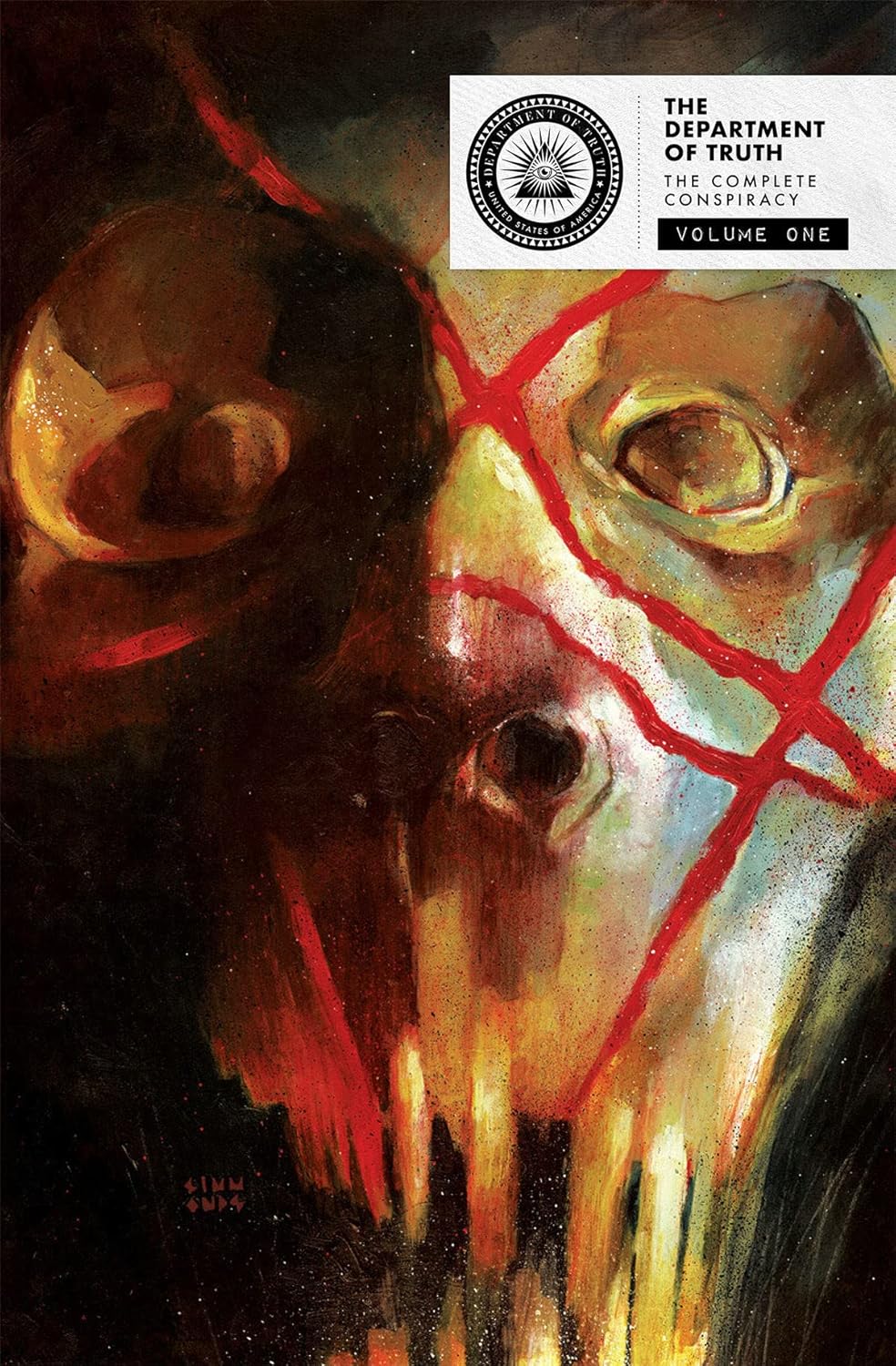 The Department of Truth: The Complete Conspiracy Deluxe Hardcover Book 1 (Image Comics)
The Department of Truth: The Complete Conspiracy Deluxe Hardcover Book 1 (Image Comics)