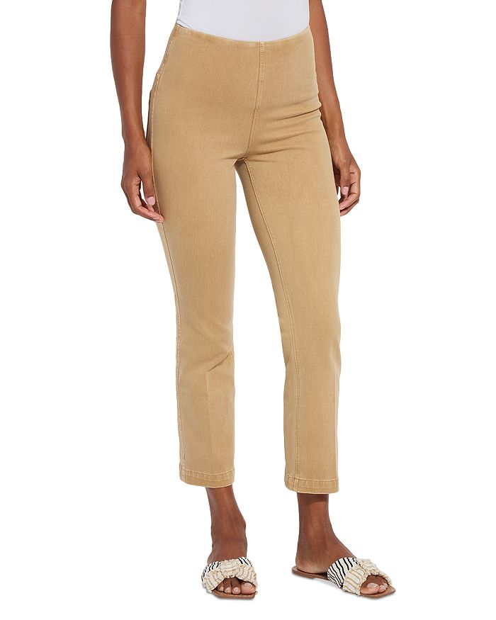 Джинсы с завышенной талией и расклешенными штанинами Mid Wash Lyssé, коричневый/бежевый
Джинсы с завышенной талией и расклешенными штанинами Mid Wash Lyssé, коричневый/бежевый