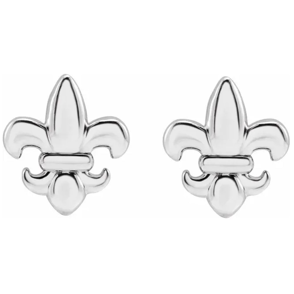 Серьги с геральдической лилией белого или желтого цвета 14 карат Pompeii2, серебряный
Серьги с геральдической лилией белого или желтого цвета 14 карат Pompeii2, серебряный