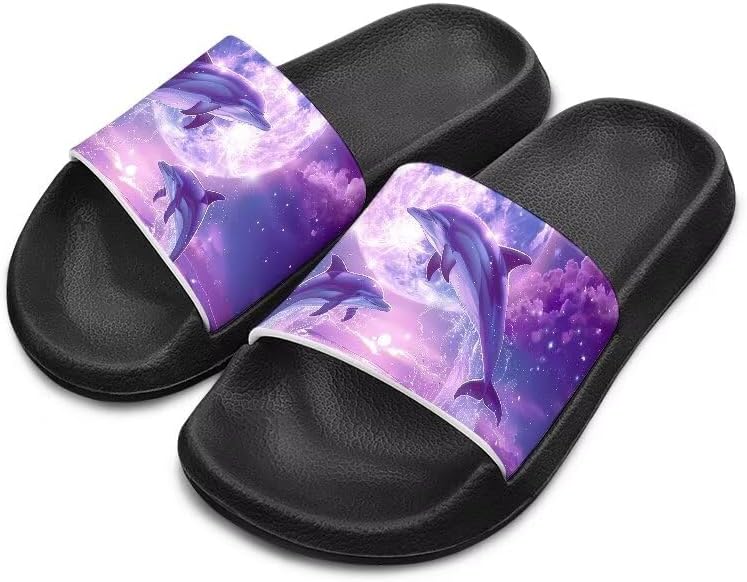 Унисекс шлепанцы для девочек и мальчиков, удобные тапочки, нескользящие для душа, домашняя мода, толстая подошва, для дома и улицы, подарки Cugasmaru, Dolphin
Унисекс шлепанцы для девочек и мальчиков, удобные тапочки, нескользящие для душа, домашняя мода, толстая подошва, для дома и улицы, подарки Cugasmaru, Dolphin