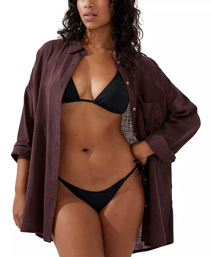 Женская пляжная рубашка Swing COTTON ON, коричневый
Женская пляжная рубашка Swing COTTON ON, коричневый