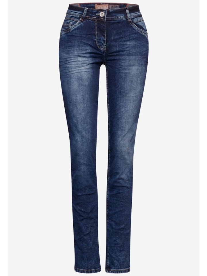 Джинсы средне-синего цвета Cecil
Джинсы средне-синего цвета Cecil