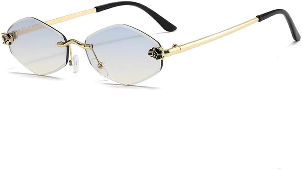 Солнцезащитные очки без оправы с ромбовидным ограненным краем, персонализированные солнцезащитные очки с защитой от УФ-излучения, маленькая оправа UV400, UV400 JWMSXYQR, 03
Солнцезащитные очки без оправы с ромбовидным ограненным краем, персонализированные солнцезащитные очки с защитой от УФ-излучения, маленькая оправа UV400, UV400 JWMSXYQR, 03