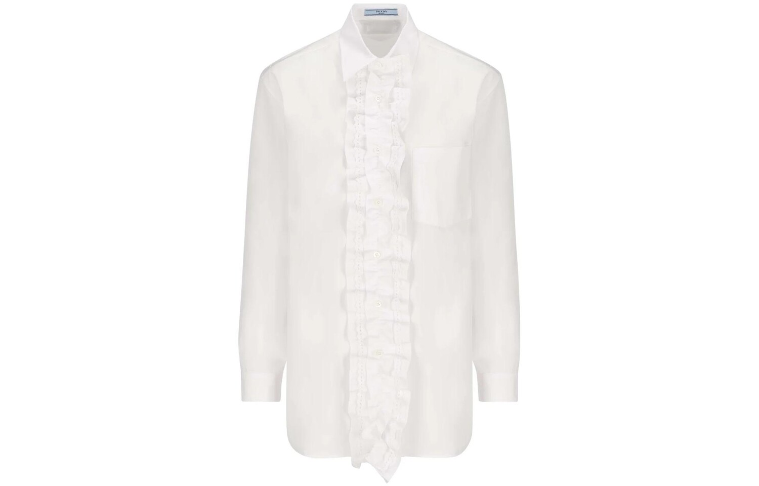 Рубашка женская белая Prada 
Рубашка женская белая Prada