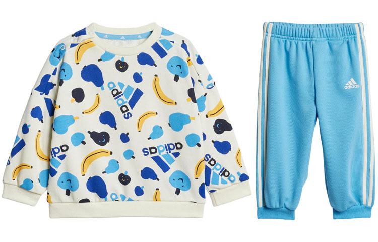 Детский комбинезон Adidas, цвет слоновая кость и голубой
Детский комбинезон Adidas, цвет слоновая кость и голубой