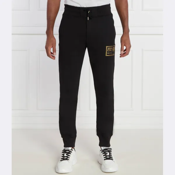 Спортивные брюки оверсайз Versace, черный
Спортивные брюки оверсайз Versace, черный