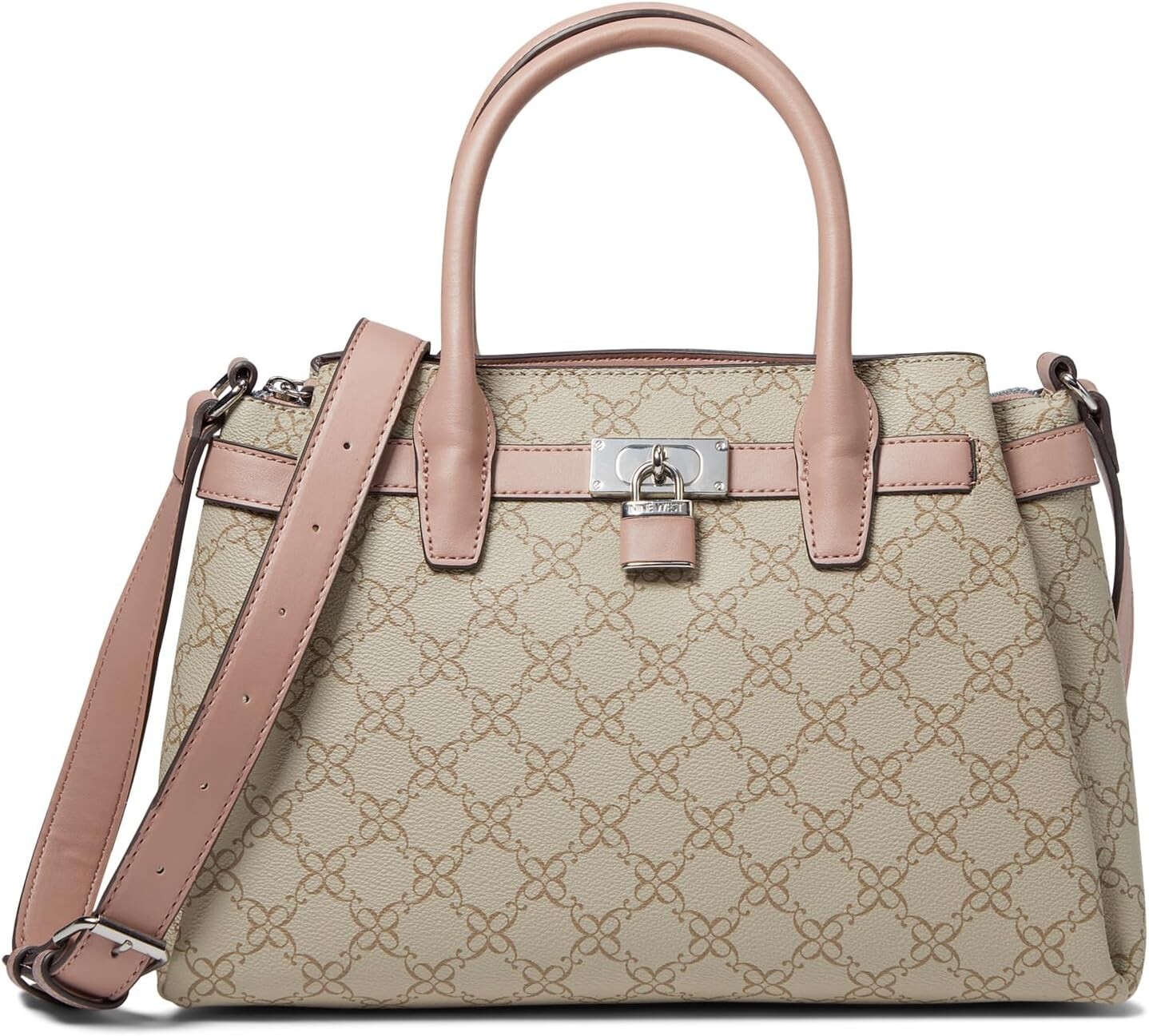 Сумка Nine West Josey Satchel, цвет Mushroom Logo/Dusk 
Сумка Nine West Josey Satchel, цвет Mushroom Logo/Dusk