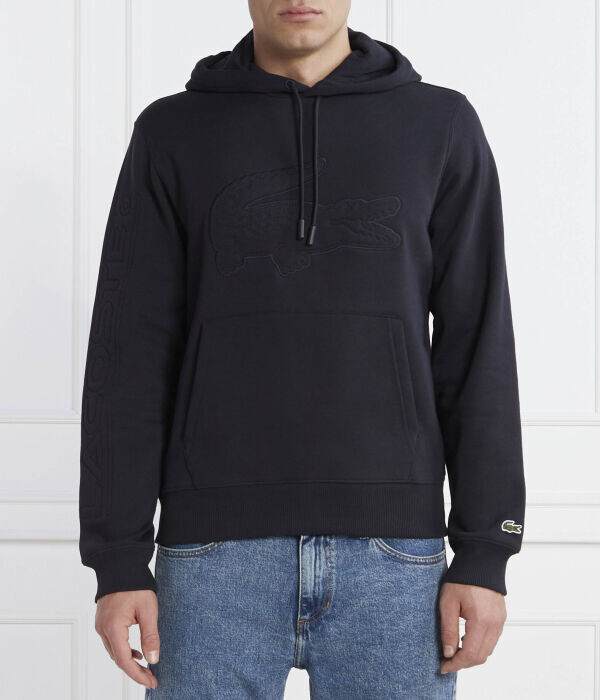 Толстовка мужская Lacoste с аппликацией, синий
Толстовка мужская Lacoste с аппликацией, синий