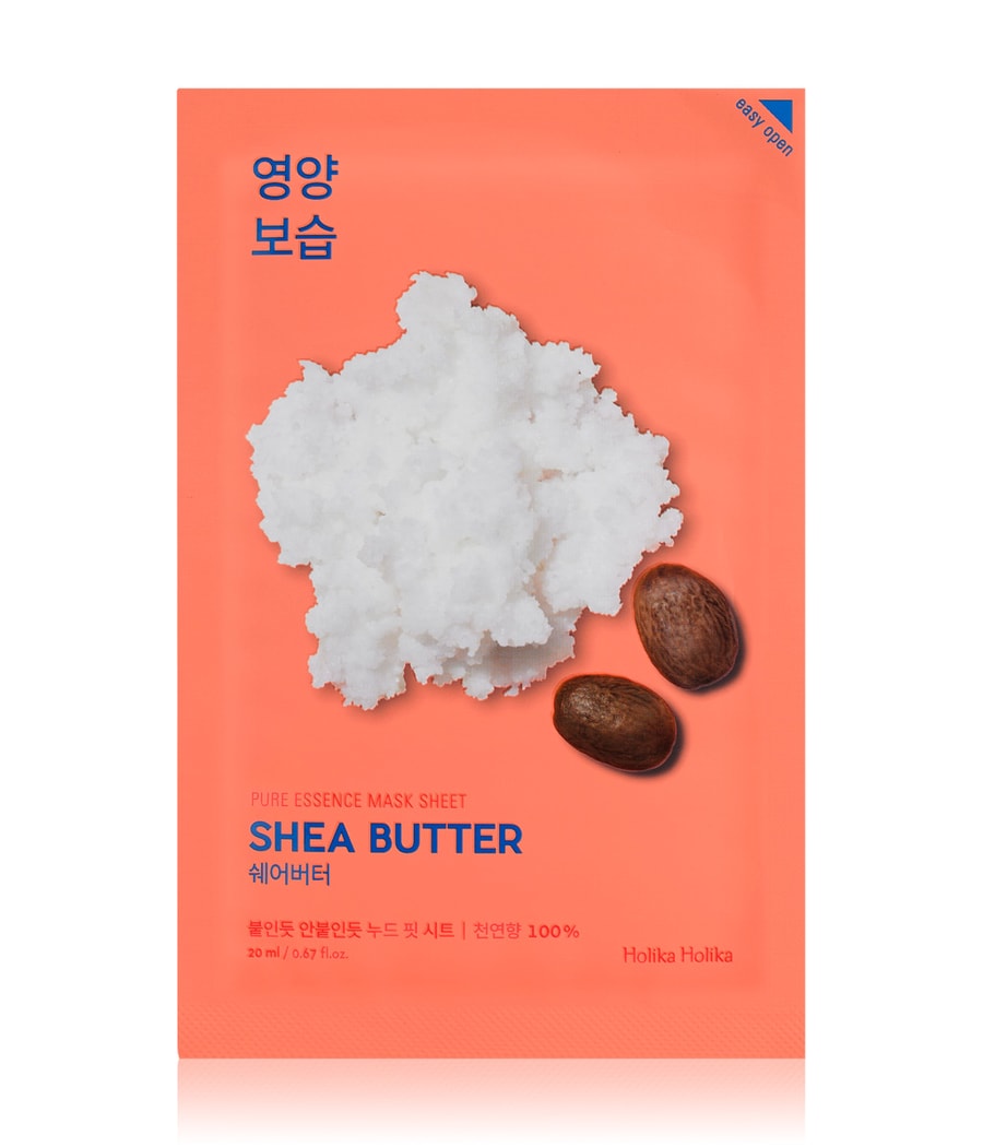 Тканевая маска HOLIKA HOLIKA Pure Essence Mask Sheet - Shea Butter, 23 ml
Тканевая маска HOLIKA HOLIKA Pure Essence Mask Sheet - Shea Butter, 23 ml