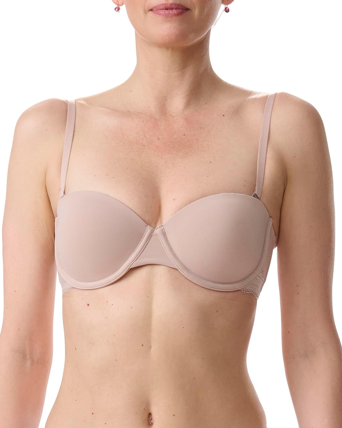 Женский бюстгальтер Tommy Hilfiger Micro & Logo LaceTrim Multiway, Balanced Beige
Женский бюстгальтер Tommy Hilfiger Micro & Logo LaceTrim Multiway, Balanced Beige