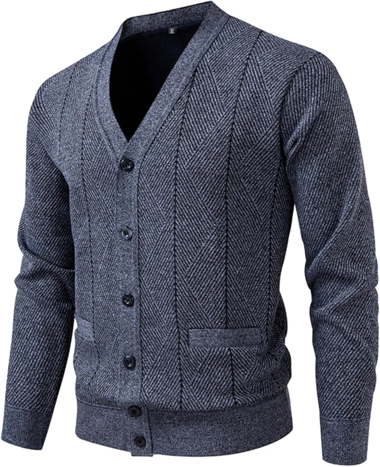 Мужской кардиган с V-образным вырезом, зимний, для бизнес-кэжуал
Мужской кардиган с V-образным вырезом, зимний, для бизнес-кэжуал