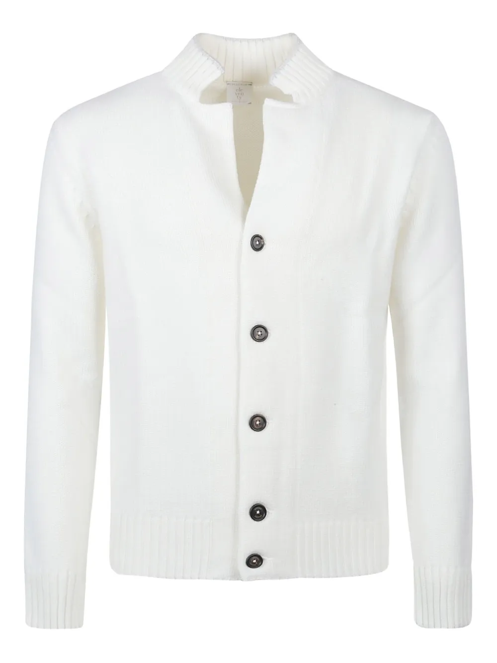 Кардиган с высоким воротником и пуговицами Eleventy, белый
Кардиган с высоким воротником и пуговицами Eleventy, белый