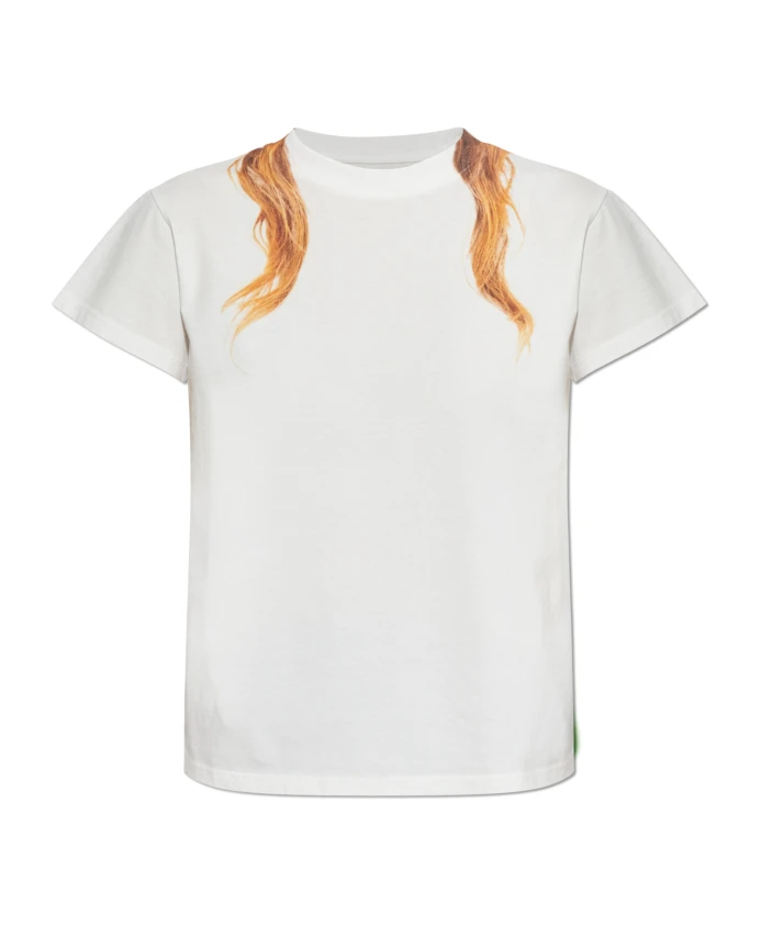 Футболка с принтом Mm6 Maison Margiela, белый
Футболка с принтом Mm6 Maison Margiela, белый