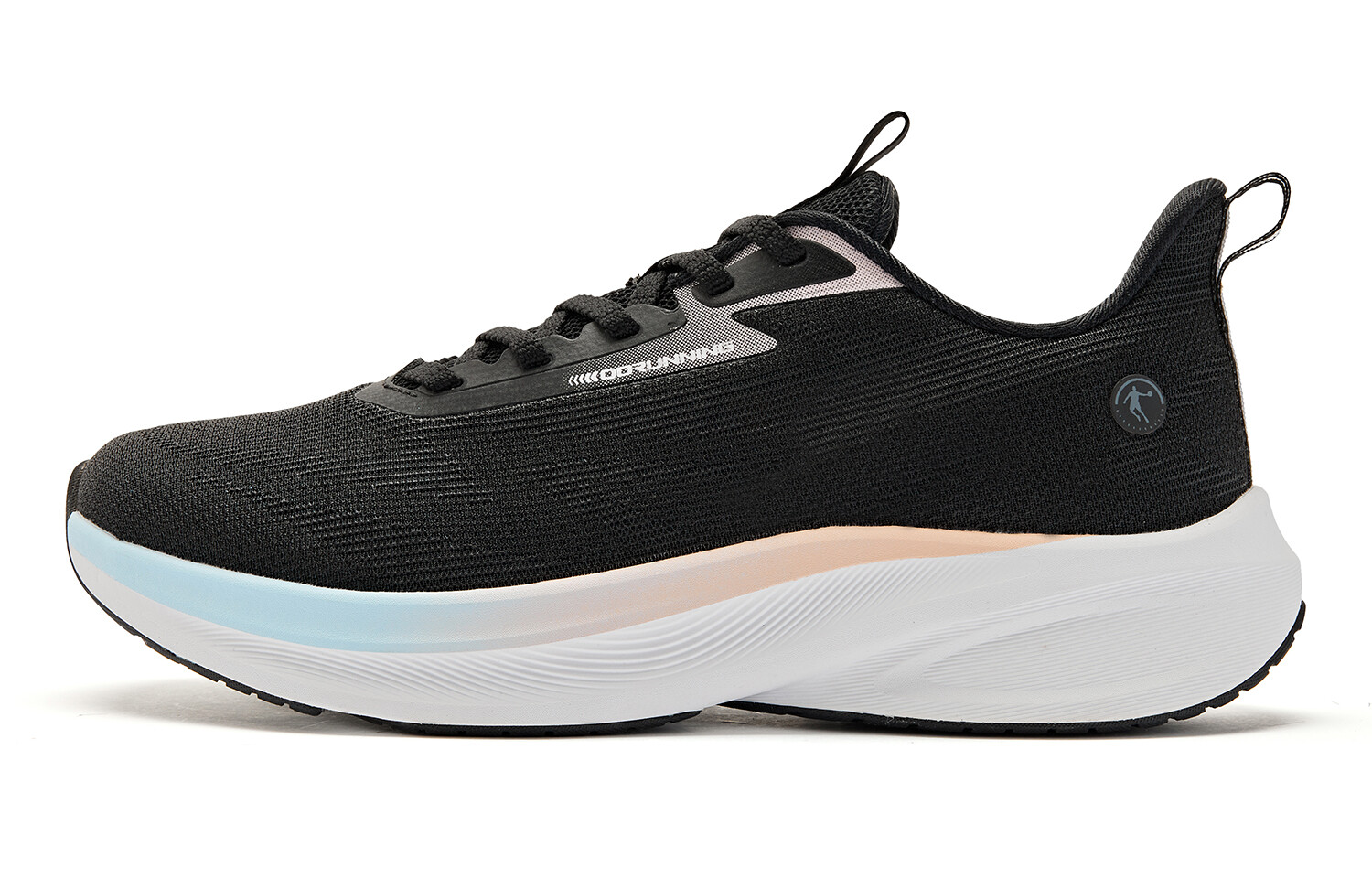 Кроссовки для бега Light Speed 4.0 женские с низким верхом, черные/эмалированные, пудровые Qiaodan
Кроссовки для бега Light Speed 4.0 женские с низким верхом, черные/эмалированные, пудровые Qiaodan