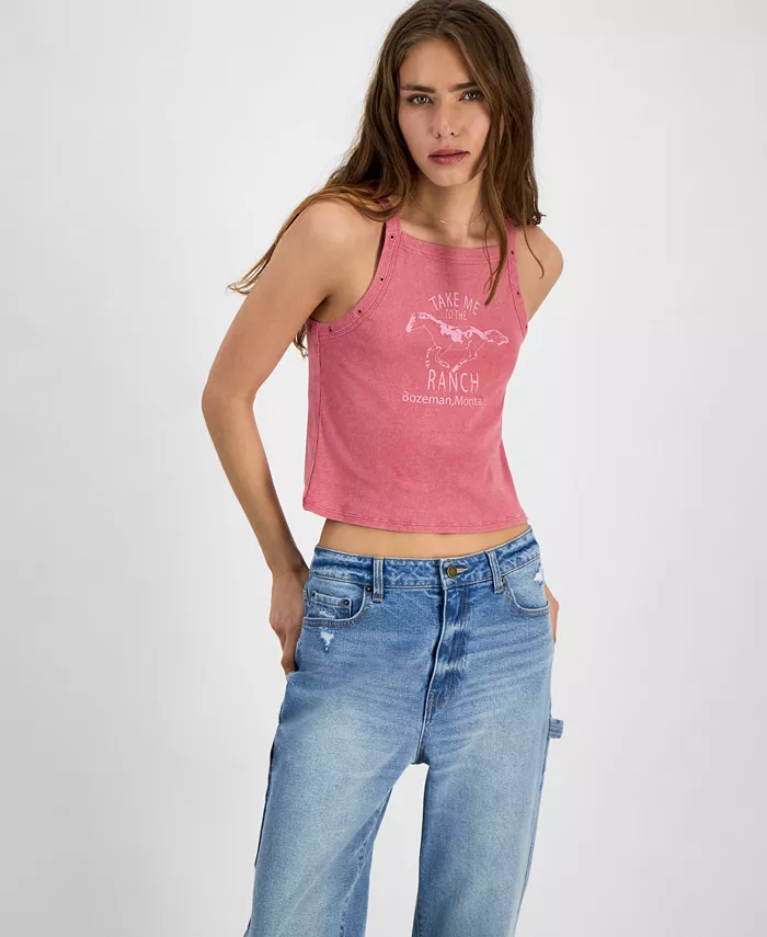 Майка с принтом «Take Me to the Ranch» для юниоров Love Tribe, красный
Майка с принтом «Take Me to the Ranch» для юниоров Love Tribe, красный