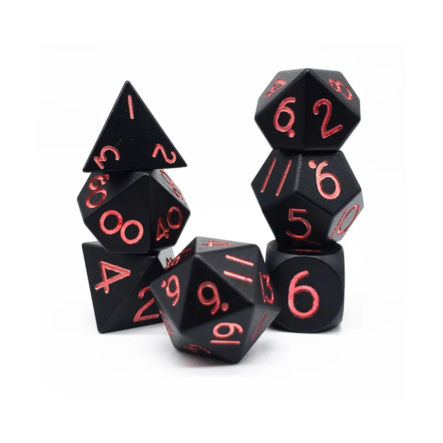 Набор из диметрического анодированного полиэстера - панк-рок (7), Aluminium Solid Dice (Level Up Dice)
Набор из диметрического анодированного полиэстера - панк-рок (7), Aluminium Solid Dice (Level Up Dice)