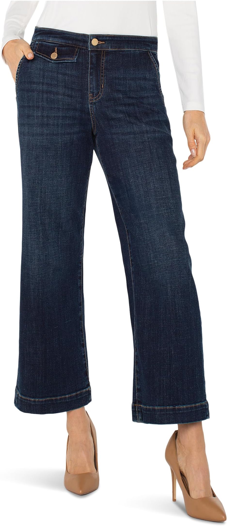 Женские джинсы Petite Stride со средней посадкой и широкими штанинами, 25 дюймов Liverpool Los Angeles, Albany
Женские джинсы Petite Stride со средней посадкой и широкими штанинами, 25 дюймов Liverpool Los Angeles, Albany