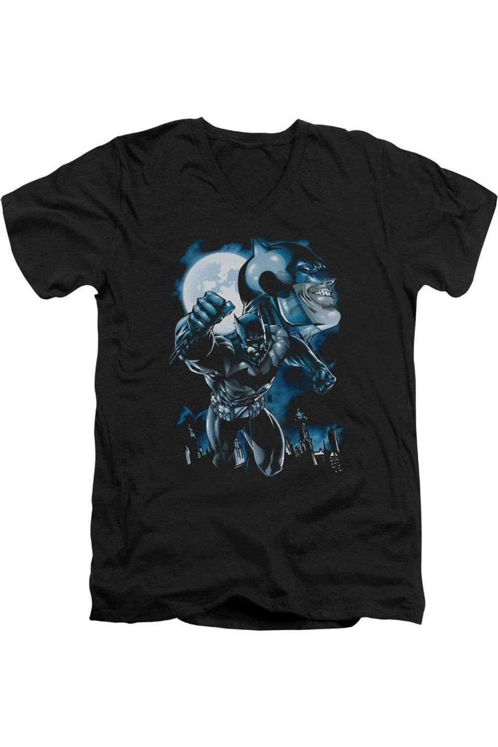 Футболка Batman Moonlight Bat с коротким рукавом и V-образным вырезом для взрослых Gildan, черный
Футболка Batman Moonlight Bat с коротким рукавом и V-образным вырезом для взрослых Gildan, черный