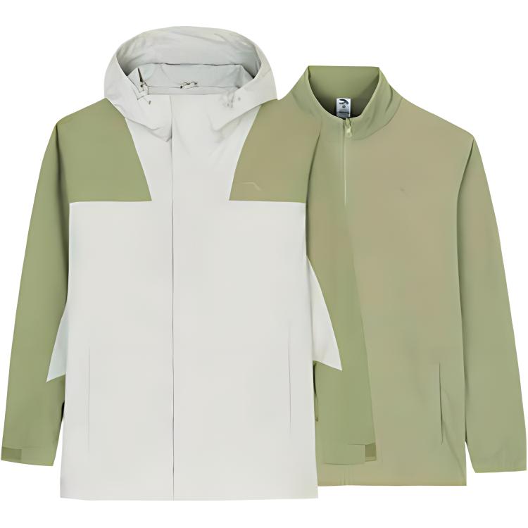 ANTA Ветровка мужская водонепроницаемая, Light Pea Green/Mud Gray
ANTA Ветровка мужская водонепроницаемая, Light Pea Green/Mud Gray
