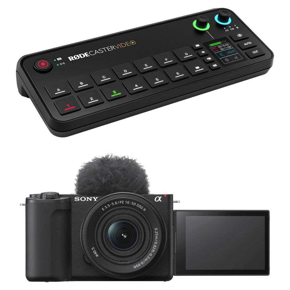 RODE RODECaster Video All-in-One Production Console с комплектом для одной камеры
RODE RODECaster Video All-in-One Production Console с комплектом для одной камеры