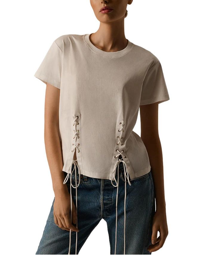 Футболка на шнуровке KIKI DE MONTPARNASSE, белый
Футболка на шнуровке KIKI DE MONTPARNASSE, белый