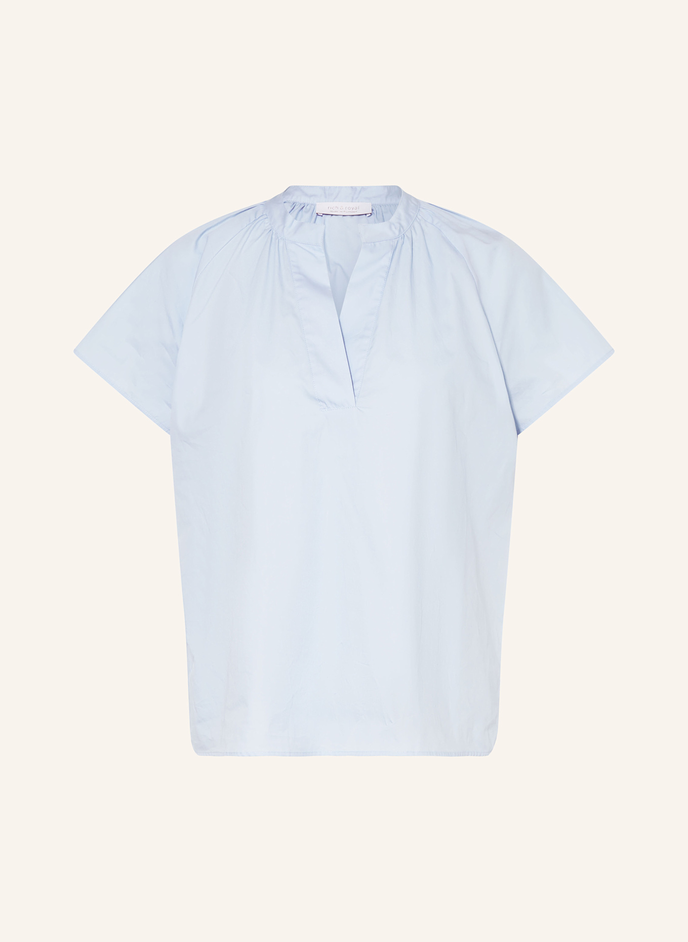 Блузка рубашка Rich & Royal, голубой
Блузка рубашка Rich & Royal, голубой