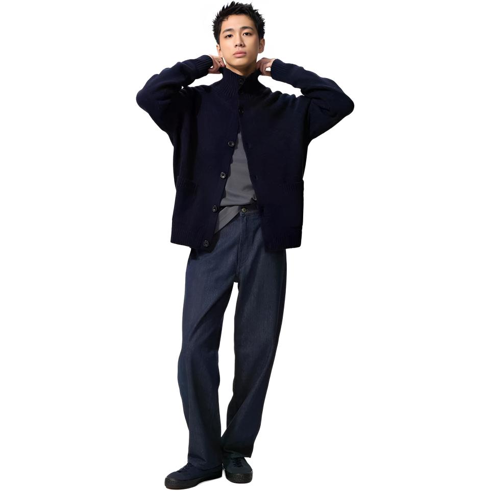 UNIQLO Джинсы унисекс темно-синие
UNIQLO Джинсы унисекс темно-синие