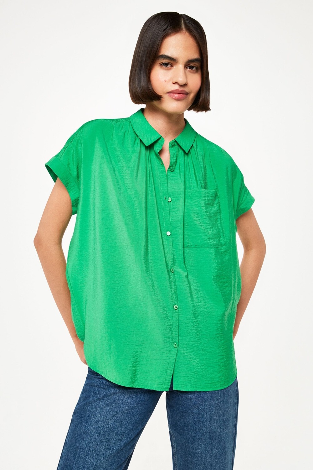 Футболка Nicola на пуговицах Whistles, зеленый
Футболка Nicola на пуговицах Whistles, зеленый