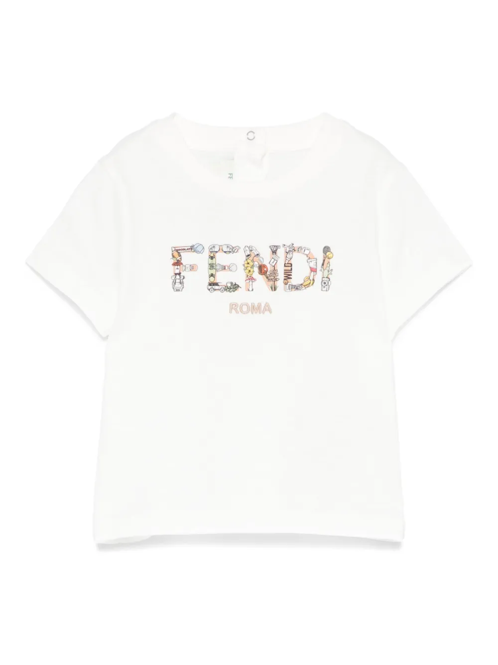 Футболка с логотипом FENDI KIDS, белый
Футболка с логотипом FENDI KIDS, белый