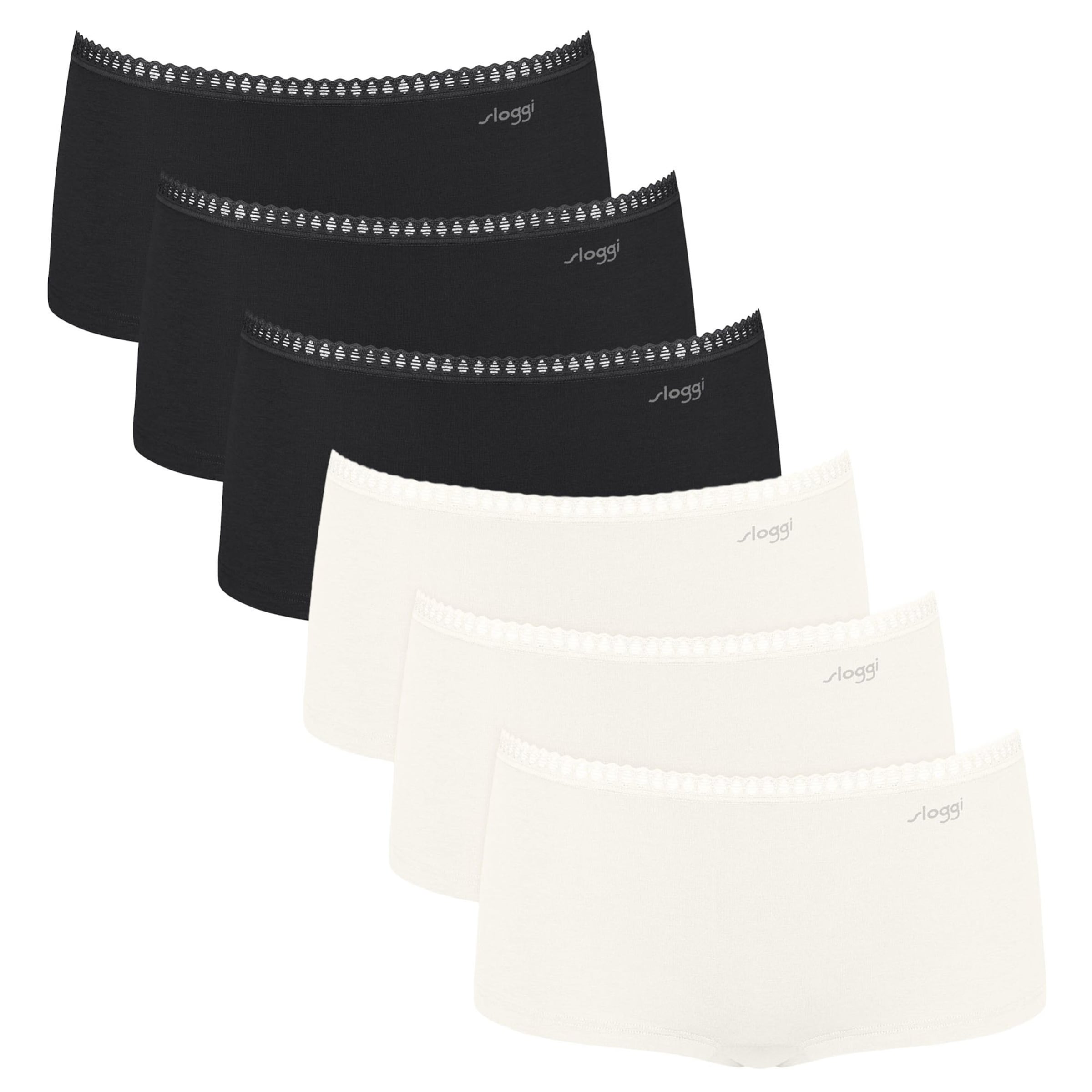 SLOGGI Трусы Boyshorts в цвете Black, White
SLOGGI Трусы Boyshorts в цвете Black, White