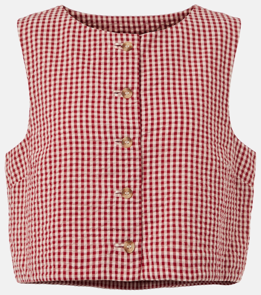 Топ из хлопка в клетку Rio Posse, Red Gingham
Топ из хлопка в клетку Rio Posse, Red Gingham
