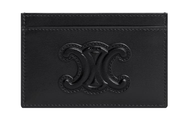 CELINE Триумф Кожаный визитник из коровьей кожи Кошелек Унисекс Черный
CELINE Триумф Кожаный визитник из коровьей кожи Кошелек Унисекс Черный