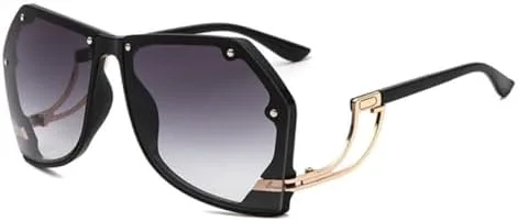 Женские солнцезащитные очки необычной многоугольной формы, голубые с розовым градиентом, линзы цвета морской волны, уникальная оправа MTZJH, Black F Gray
Женские солнцезащитные очки необычной многоугольной формы, голубые с розовым градиентом, линзы цвета морской волны, уникальная оправа MTZJH, Black F Gray