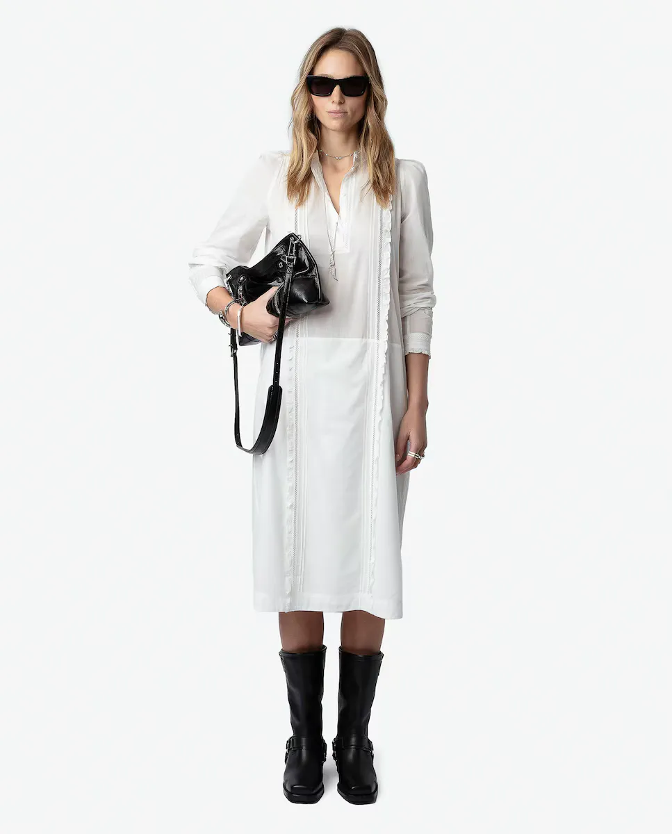 Платье Ritchil из 100 % хлопка с длинными рукавами Zadig & Voltaire, белый
Платье Ritchil из 100 % хлопка с длинными рукавами Zadig & Voltaire, белый