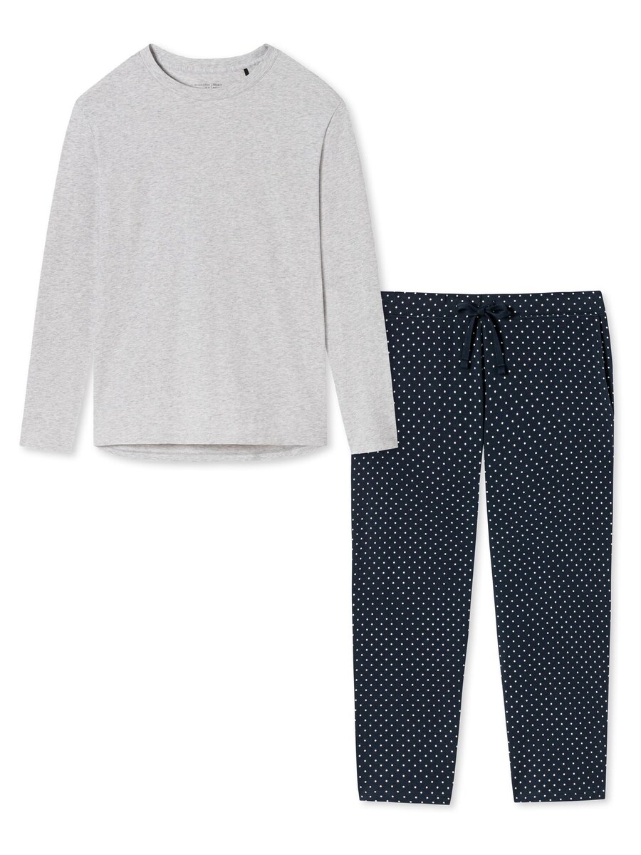 Пижама SCHIESSER Organic Cotton, дымчато-синий
Пижама SCHIESSER Organic Cotton, дымчато-синий