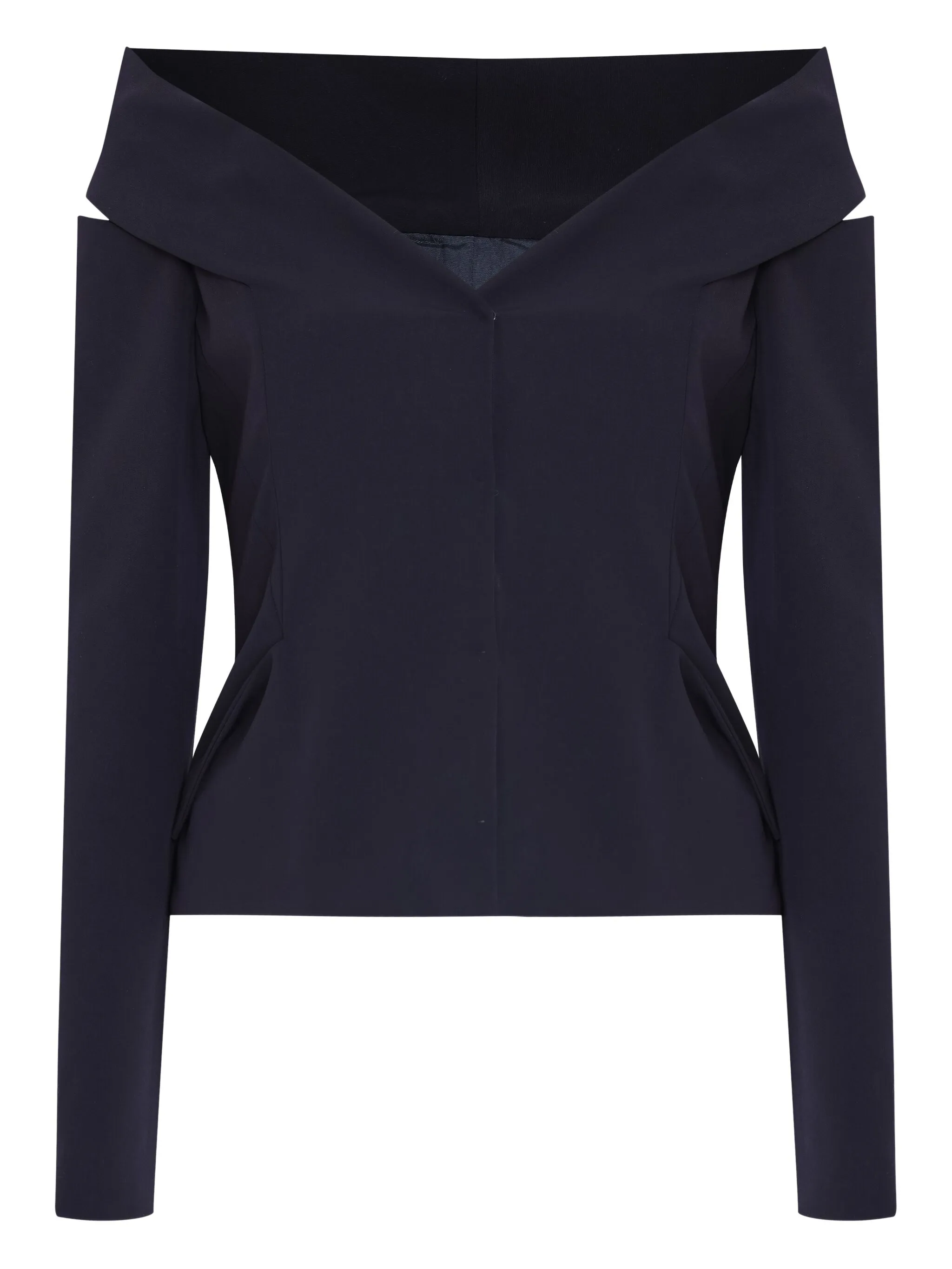 Топ с открытыми плечами и вырезом Gloria Coelho, синий
Топ с открытыми плечами и вырезом Gloria Coelho, синий