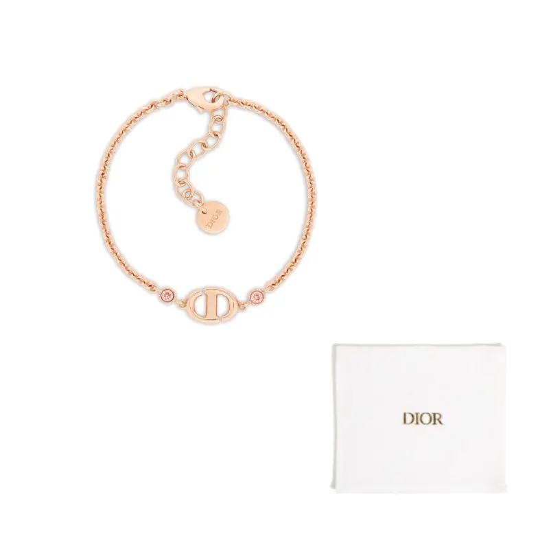 DIOR Металлические браслеты с искусственными кристаллами для женщин Rose Gold
DIOR Металлические браслеты с искусственными кристаллами для женщин Rose Gold