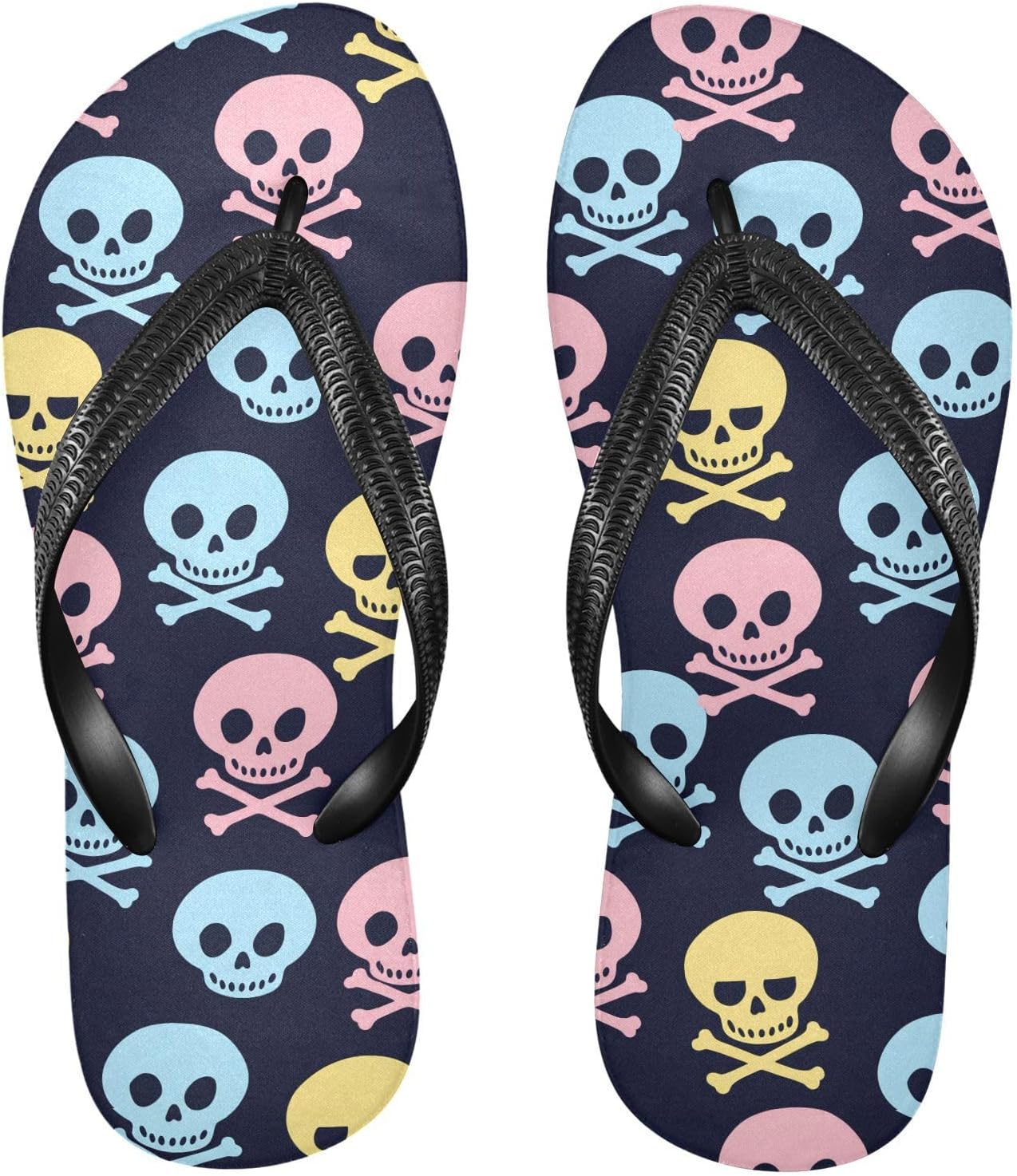 Женские и мужские пляжные шлепанцы Skull синие и черные, для лета, для душа 2301631 Kfbe
Женские и мужские пляжные шлепанцы Skull синие и черные, для лета, для душа 2301631 Kfbe