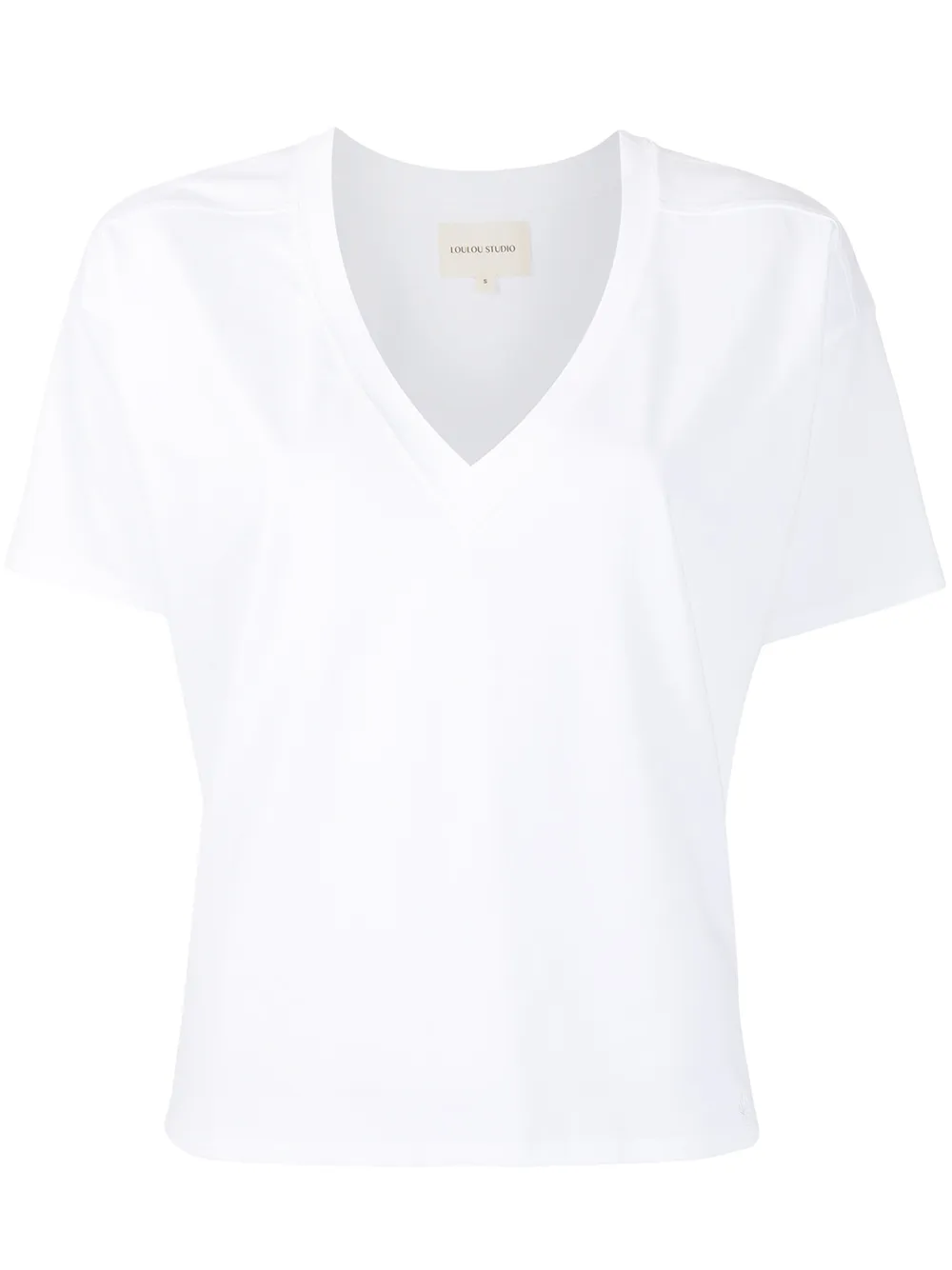 Футболка с V-образным вырезом LouLou de Saison, белый
Футболка с V-образным вырезом LouLou de Saison, белый