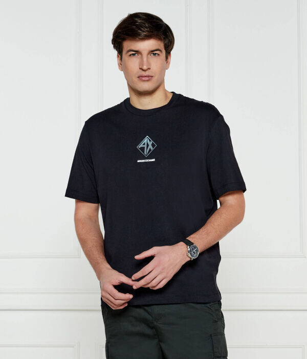 Футболка мужская Armani Exchange хлопковая с логотипом бренда, синий
Футболка мужская Armani Exchange хлопковая с логотипом бренда, синий